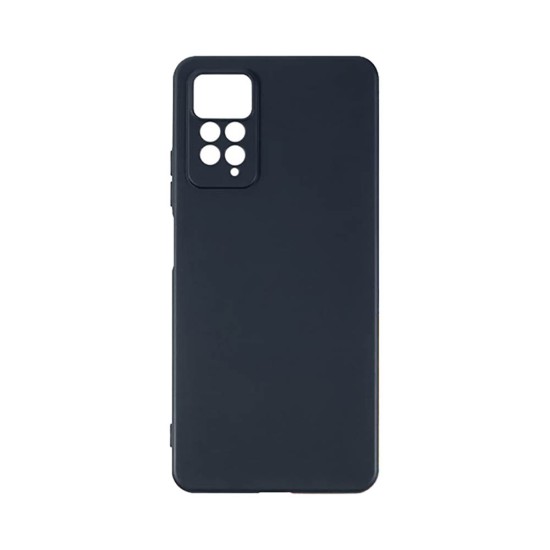 Silicone Cover with Camera Shield for Xiaomi Redmi Note 11 Pro Black